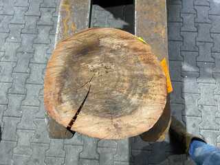 Rosewood Schijf, Dikte 70mm, Ø 350mm